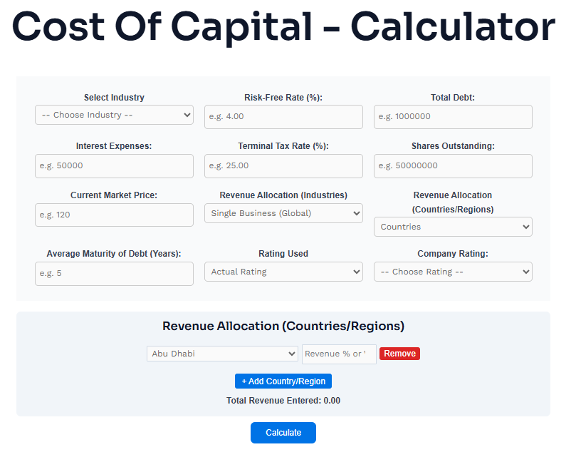 The Cost of Capital for Coca-Cola: A Step-by-Step Calculation image
