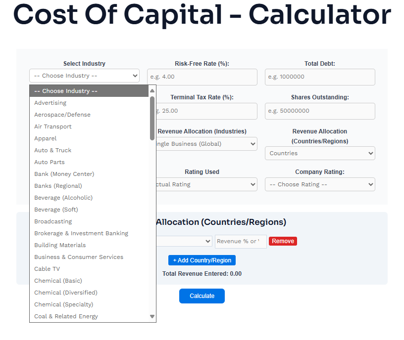 The Cost of Capital for Coca-Cola: A Step-by-Step Calculation image